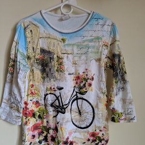 Floral Bicycle Top